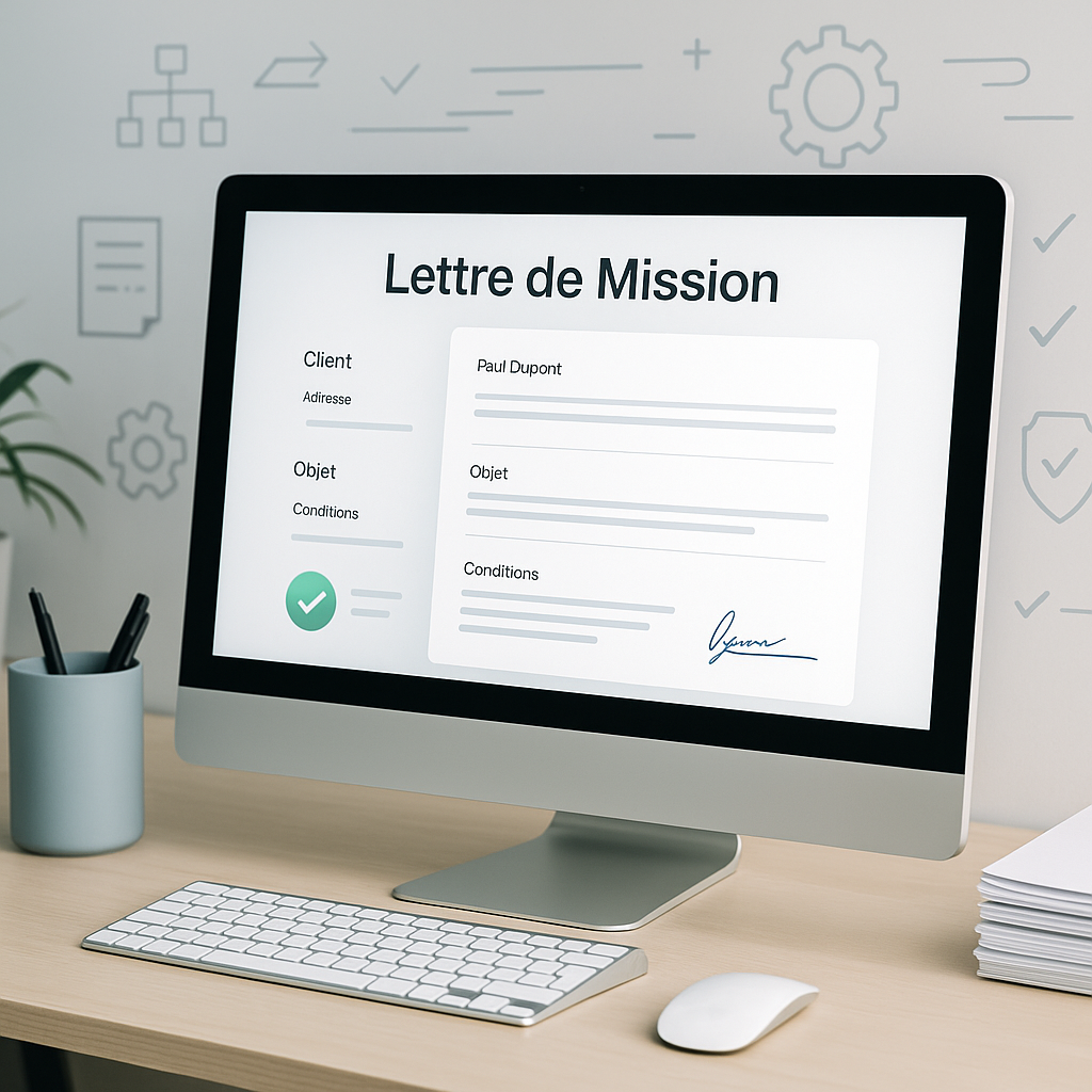 Lettre de Mission personnalisée pour CGP, CIF, IAS